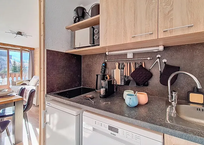 Daire Lumineux Avec Balcon, Proche Des Pistes - 4 Personnes - Fr-1-832-6 *